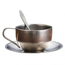 (170ml, A Retro Style 3pcs) Stainless Steel Coffee Mug Set Advanced Double-Wall Vacuum Insulation Ideal for Daily Use