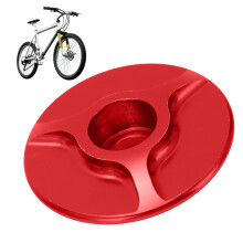 Aluminium Fahrrad-Vorderradgabel-Kopfhaube für MTB 2,8 cm Rot