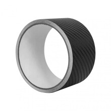(5 M, Black 5cm) Self adhesive 3D carbon fiber sheet Durable, Waterproof & UV Resistant. Car Styling Transformations