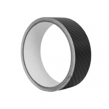 (10 M, Black 3cm) Self adhesive 3D carbon fiber sheet Durable, Waterproof & UV Resistant. Car Styling Transformations