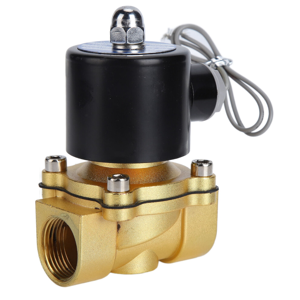 Durable Brass Air Solenoid Valve Normally Closed Ac220v For Engineering 7681358052335