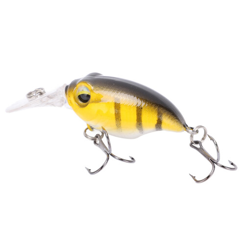 Mini Minnow Köder 6,2cm ABS Künstlicher Fischköder für Angeln im Freien