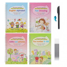 (C)Grooved Handwriting Workbooks for Kids Develops Essential Fine Motor Skills. Homeschooling essential