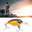 Mini Minnow Köder 6,2cm, 3D-Augen, ABS-Künstlicher Angelköder 14
