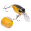 Mini Minnow Köder 6,2cm, 3D-Augen, ABS-Künstlicher Angelköder 9
