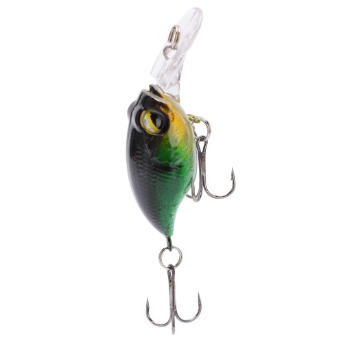 Mini Minnow Köder 6,2 cm 3D-Augen Künstlicher Angelköder für Outdoor 1