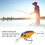 Mini Minnow Köder 6,2cm, 3D-Augen, ABS-Künstlicher Angelköder 12