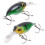 Mini Minnow Köder 6,2 cm 3D-Augen Künstlicher Angelköder für Outdoor 3
