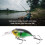Mini Minnow Köder 6,2 cm 3D-Augen Künstlicher Angelköder für Outdoor 8