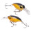 Mini Minnow Köder 6,2cm, 3D-Augen, ABS-Künstlicher Angelköder 11
