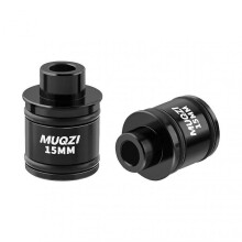 (15 turn 9mm, Black) Bike Front Rear Hub Adapter 12mm 15mm To 9mm Qr QR Adapter Converter End Cap 15 to 9mm/12 to 9mm Outdoor Sports Enthusiasts