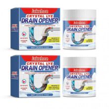 (2pcs) Crystals Lye Drain Opener Powerful Pipe Dredging Agents for Kitchen