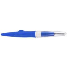 Ergonomisches Filznadeln-Set, 3 Stück, Kunststoff & Metall, Blau