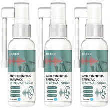 (3PCs) Tinnitus Spray for Ear Natural Cochlea Earwax Softening Cleaner for Men Women