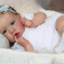 Rebirth Doll Soft Full Silicone Lifelike Doll Care Easy Early Childhood Edu