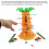 Monkey Tree Climbing Toy for Kids Over 3 Years Plastic Interactive Puzzle Game 11