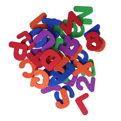OhyeAlphanumeric schede alfabetiche e numeriche in faggio 3+ 2