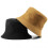 (dark brown)Simple Causal Hat with Double Side Comfortable Breathable Sun Hat for Camping Hiking 1
