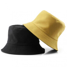 (Ginger)Simple Causal Hat with Double Side Comfortable Breathable Sun Hat for Camping Hiking