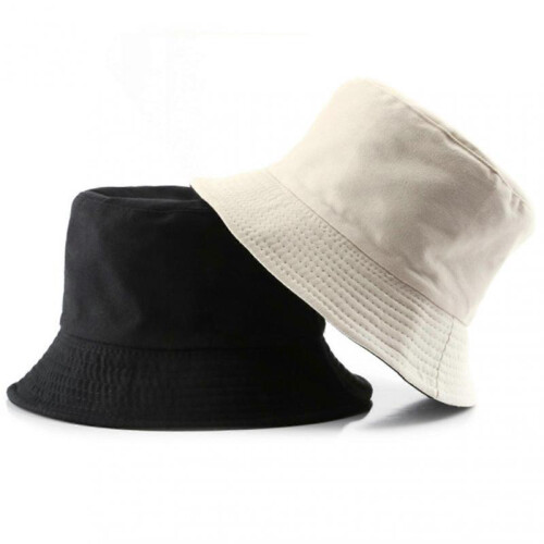 (Mi Hei)Simple Causal Hat with Double Side Comfortable Breathable Sun Hat for Camping Hiking