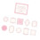 30 Sheets Floral Patterned Note Sheets-Flowers come to the 1