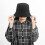 (Black)Simple Causal Hat with Double Side Comfortable Breathable Sun Hat for Camping Hiking 3