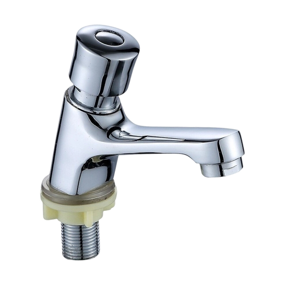 Modern Bathroom Faucet Single Cold Flows Valves Leak-Corpuscle 7754000284948