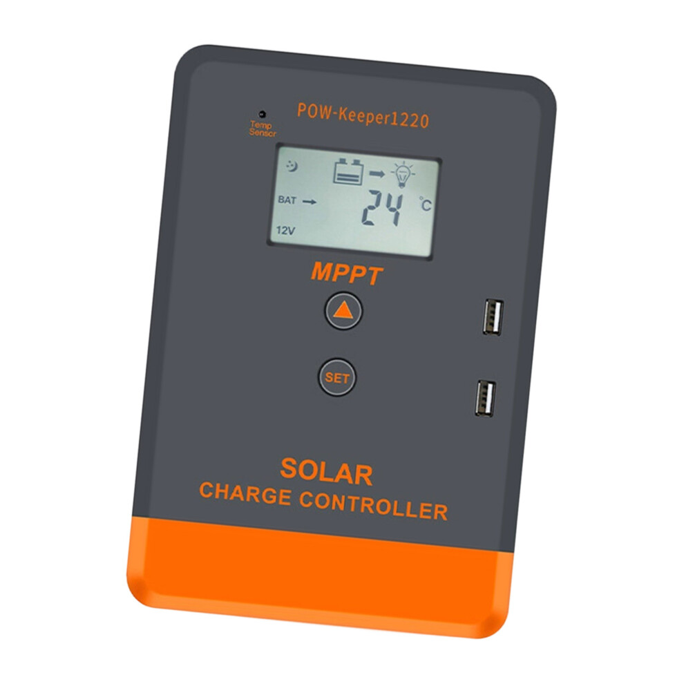 Solar Panel Regulator With Lcd Display Mppt Solar Charge-20A 7754000285020