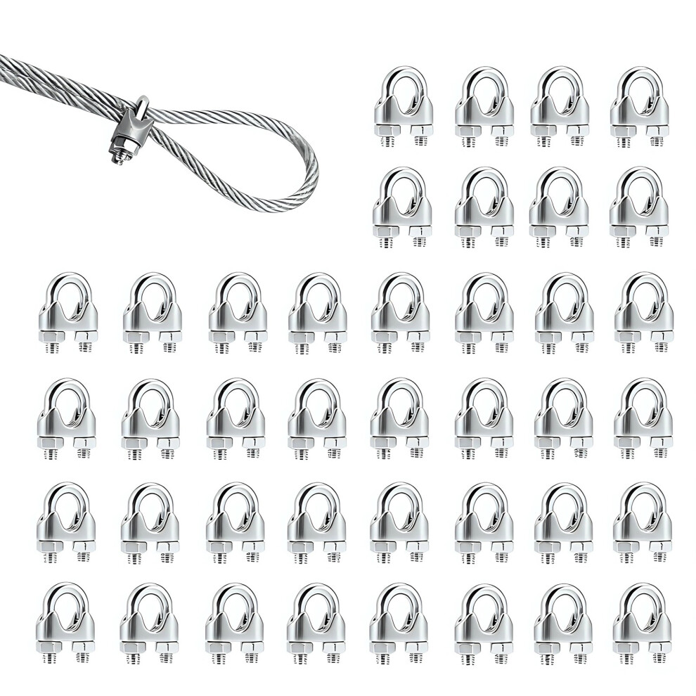 40Pcs Rustproof U Type Clamping Tool Strong Fastener For 7754000288373