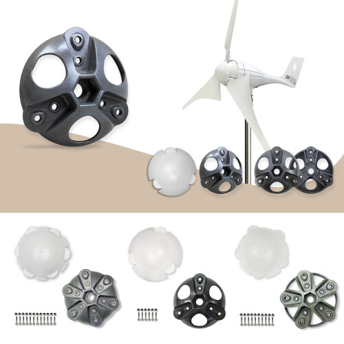 Wind turbines Generator Cover Efficient Energy-3 leaves 2