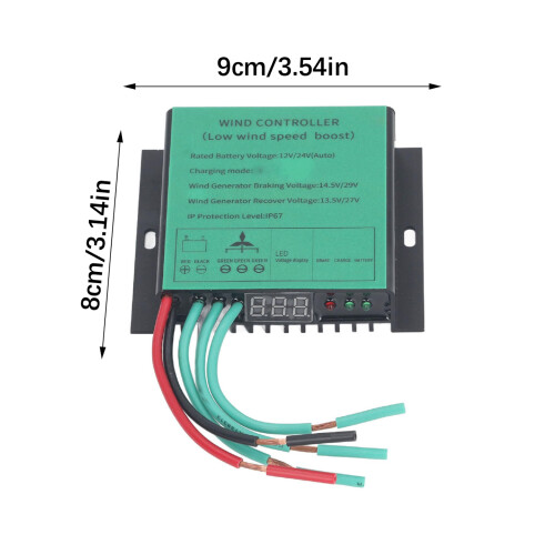 Wind Generator Controller Waterproof Low Voltage Controller 2