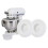 Mixer-Abdeckung, Kunststoff-Mixer-Deckel, Ausgießschutz für 2