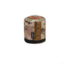 Gas Cylinder Protector Bag MC Camouflage Size L For Camping Gas Cylinders Protective Storage And Transport