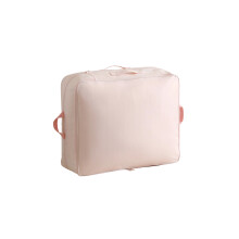 Secure Zippers Storage Bag For Blankets Quilt-Pink XL