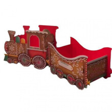 (Small size,B)Santa's Present Trains Innovative Festival Treats Box for Holiday Party Surprise