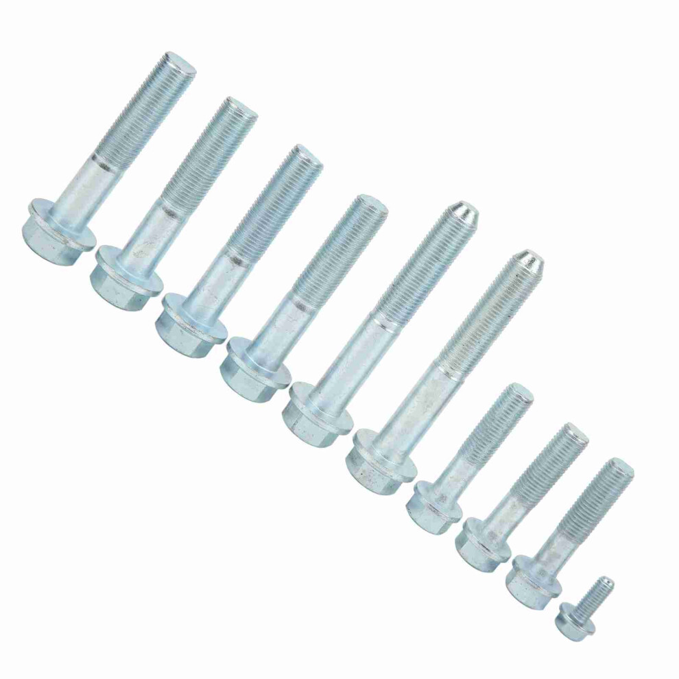 10Pcs Metal Transmission Bolt Kit For Acura K20 K24 Engines Replacement 8191358054097