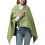 (Green) wearable USB blanket for travel camping USB Powered Relaxing Study 1