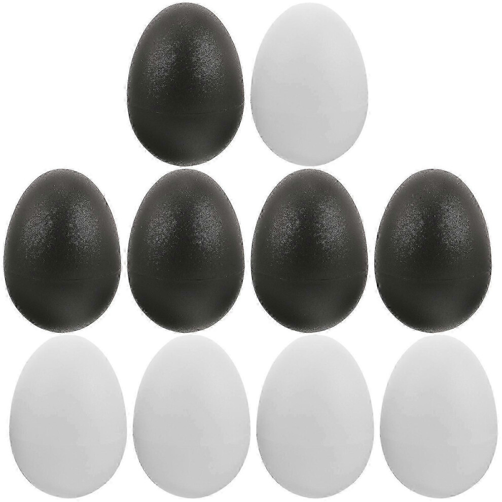 Kikidex (As Show, One Size) 10Pcs Egg Shaker Children Percussion Instrument Egg Percussion Musical Instrument