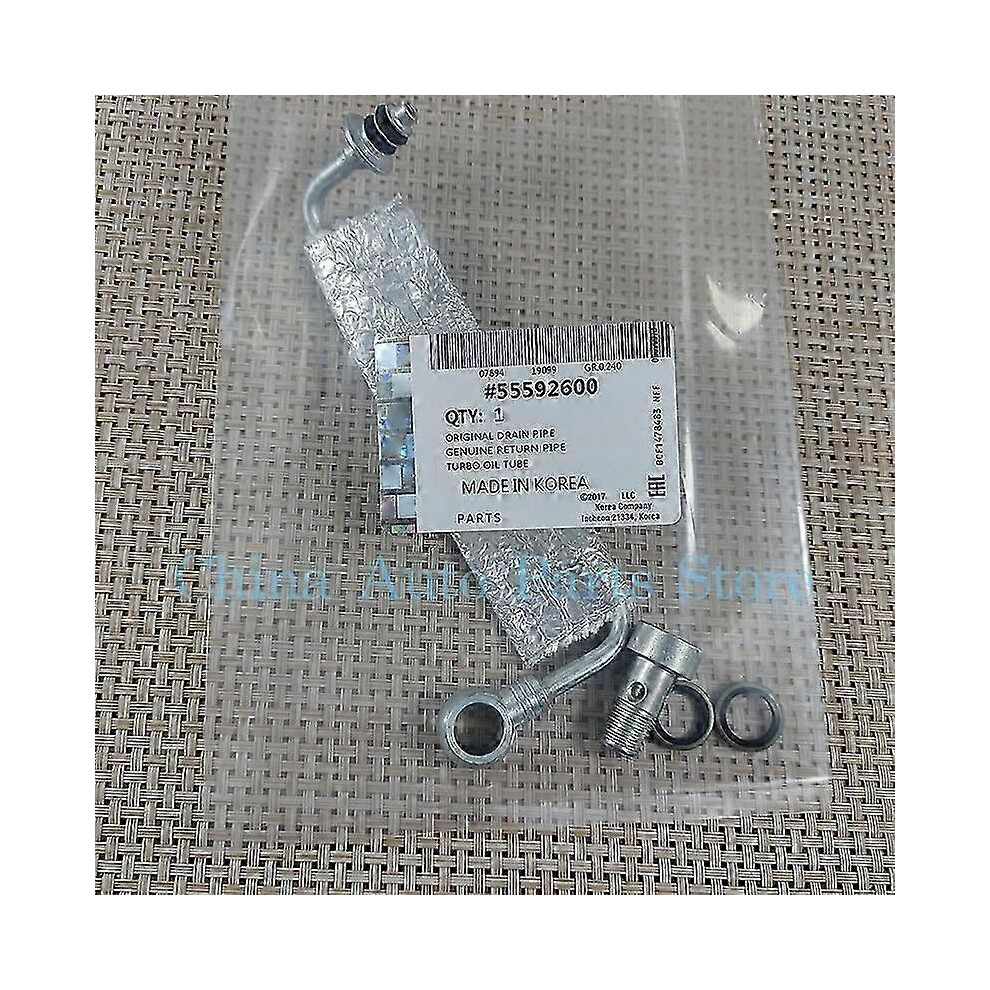Kikidex (As Show, One Size) Turbo Oil Feed Pipe Tube For Buick Encore Chevrolet Cruze 1.4 Opel Vauxhall 55592600
