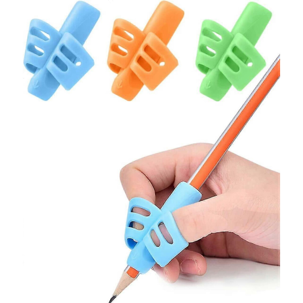Kikidex (As Show, One Size) Pencil Grips For Kids Handwriting Posture Correction Training Writing Aids