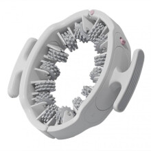 (Grey)Anti-Cellulite Roller Manual Muscle Massager Relieve Soreness Leg Muscle Roller for Neck Arm