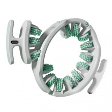 (Green) Anti-Cellulite Roller Manual Muscle Massager Relieve Soreness Leg Muscle Roller for Neck Arm