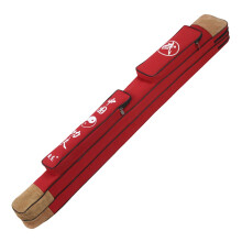 Double Layers Tai Chi Multifunctional Sword Bag Carrying Case Red, Two-Layer Design For Tai Chi Sword