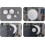 Window Perch Pet Bed Suction Cup Mounted Hammock Space-Saving Gray Cat Kitten Bed 5