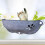 Window Perch Pet Bed Suction Cup Mounted Hammock Space-Saving Gray Cat Kitten Bed 4