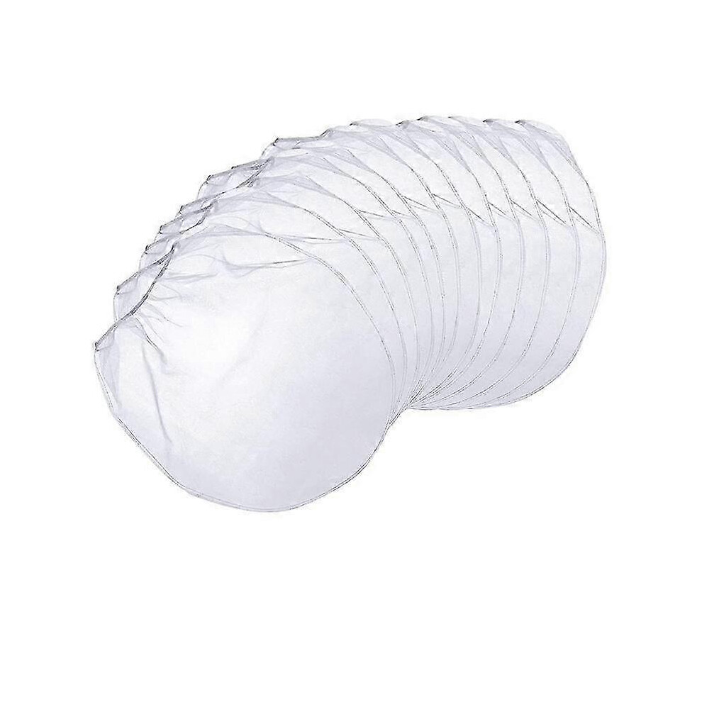 Kikidex (As Show, One Size) Paint Strainer Bags, 24Pcs 1 Gallon White Fine Mesh Filter Bag, Bucket Elastic Opening Strainer Bags For Paint Gardening