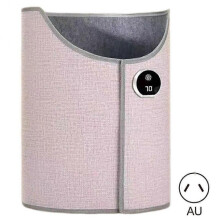 (AU Plug,pink)Under Desk Leg Heaters For Office Quiet Operation Energy-Efficient Chillys Evening Solution