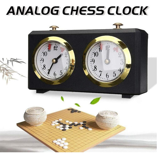 (As show, One size) Chess Clock Timer, Traditional Chess Clock, Digital Countdown Mechanical International Chess Game Timer 1