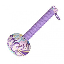 (26cm,Purple)Hammer-Shaped Meridians Massage Stick Effective Self-Massage Tool for Home/Travel