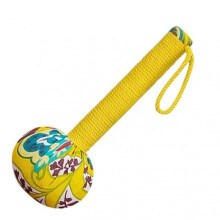 (26cm,Yellow)Hammer-Shaped Meridians Massage Stick Effective Self-Massage Tool for Home/Travel